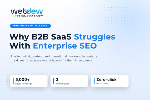 Why B2B SaaS Struggles With Enterprise SEO