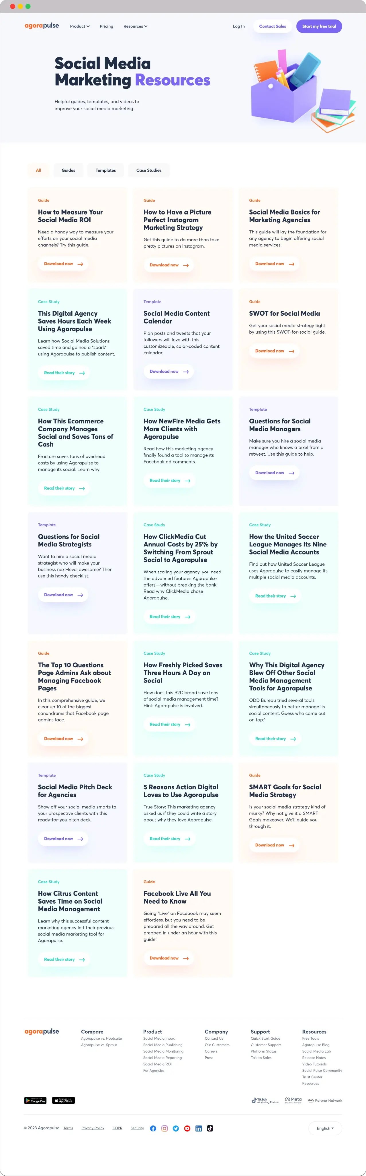 Agorapulse Resource Page