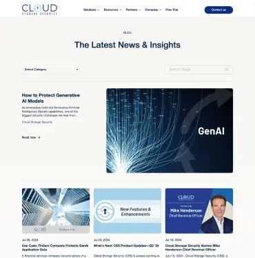 Cloud Storage Security