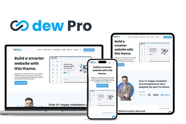 Dew Pro Theme — A  Flexible Foundation for Modern HubSpot Websites