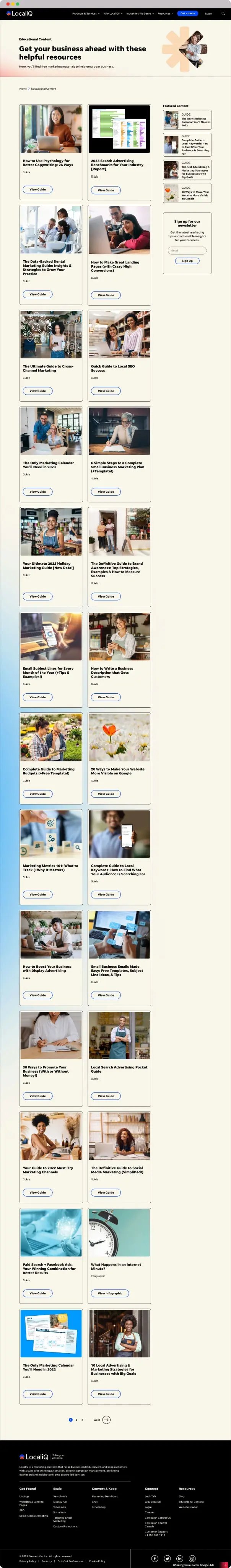 LocaliQ Resource Page