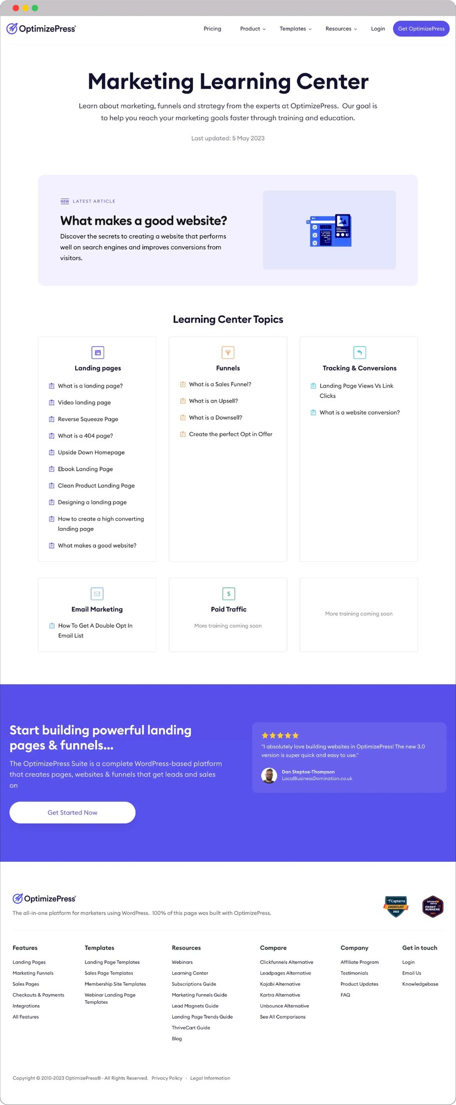 OptimizePress Resource Page