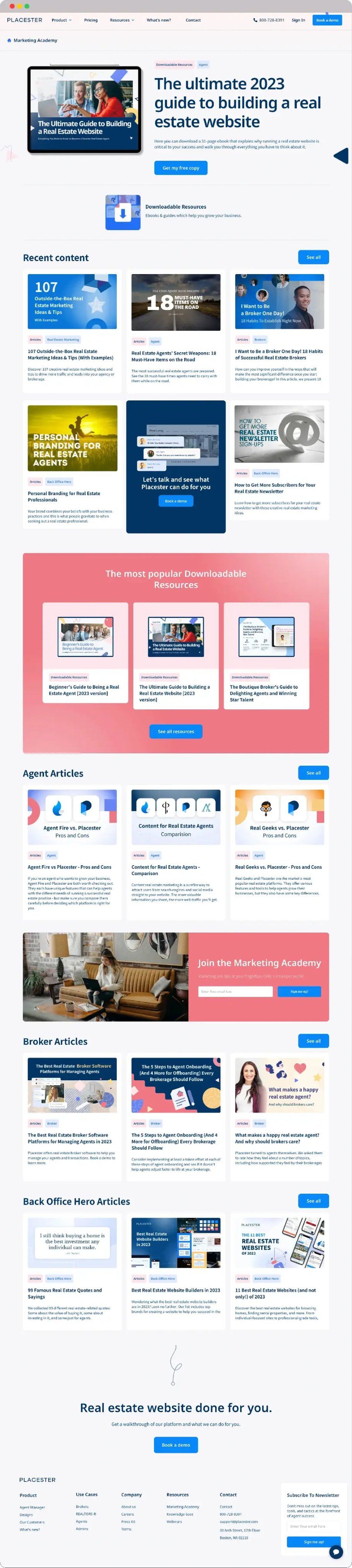 Placester Resource Page