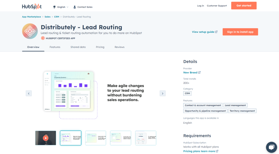 distributely hubspot integration 1