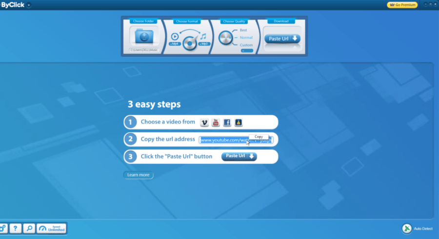 By Click Downloader