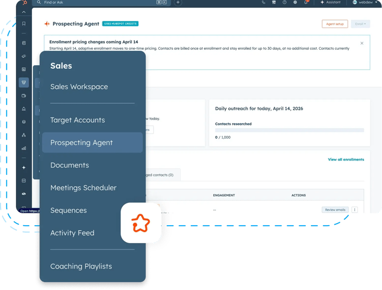 HubSpot Software: Sales Hub