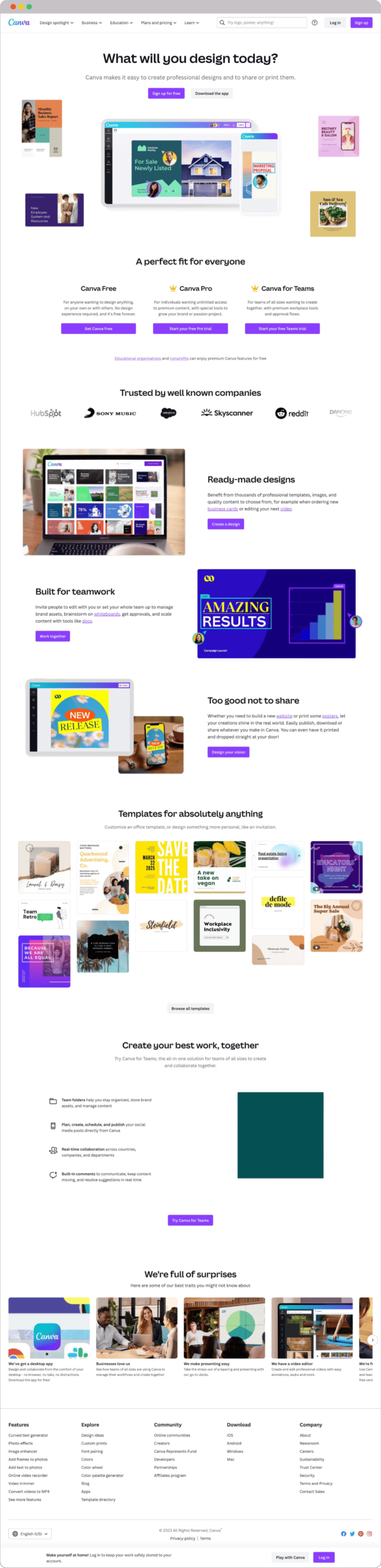 15 Stellar App Landing Page Examples to Inspire your next launch