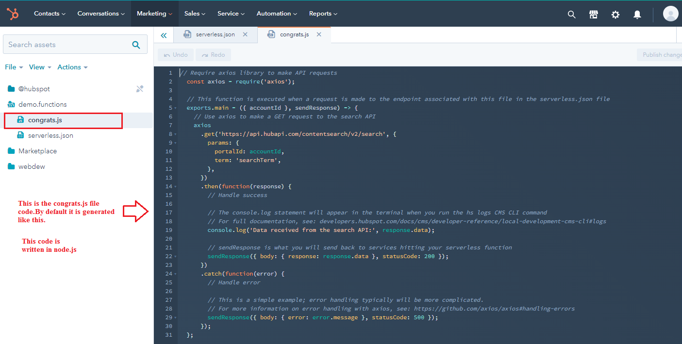 How to use Serverless Functions in HubSpot: A Step-by-Step Guide