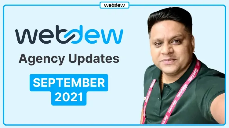 webdew Agency Updates September 2021