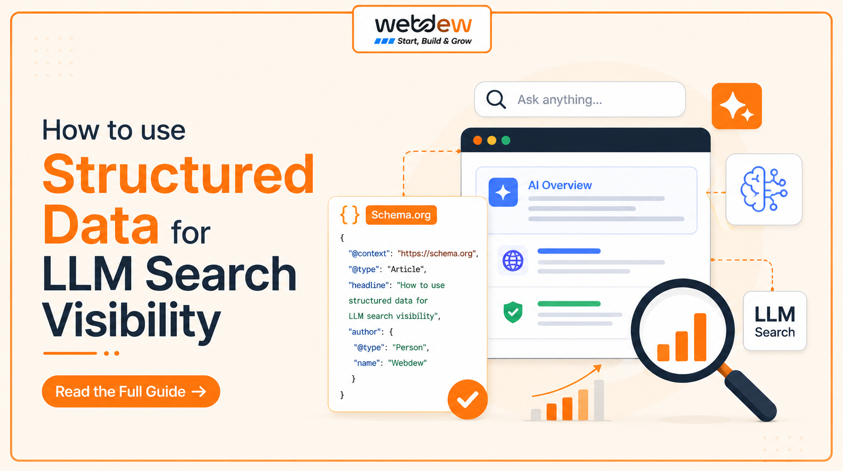 How to use structured data for LLM search visibility