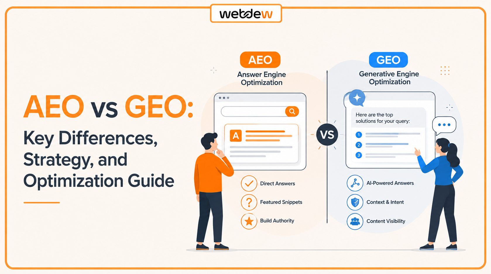 AEO vs GEO: Key Differences, Strategy, and Optimization Guide