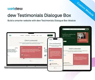 Testimonials Dialogue Box