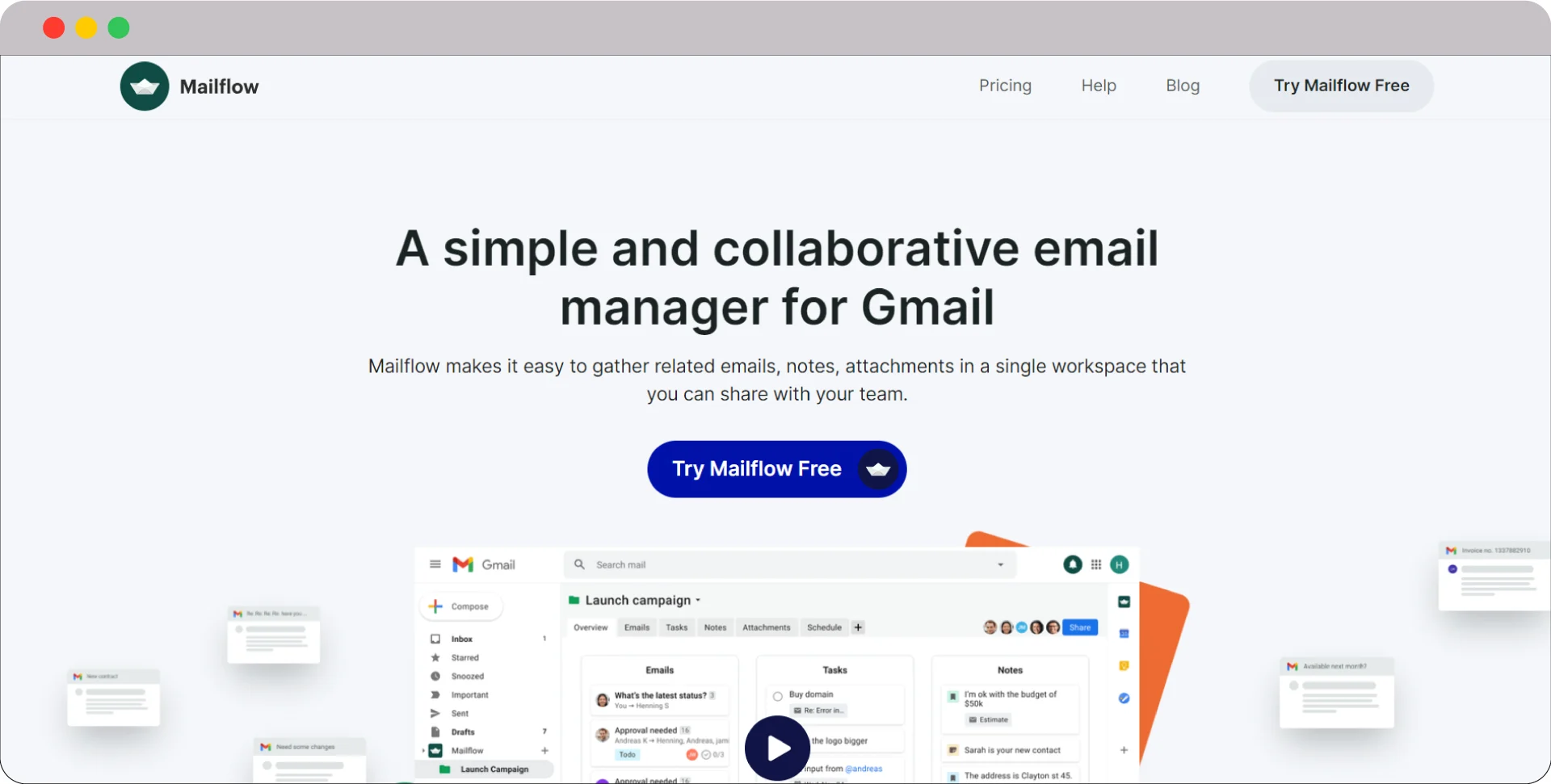 Mailflow Email Warm Up Tool