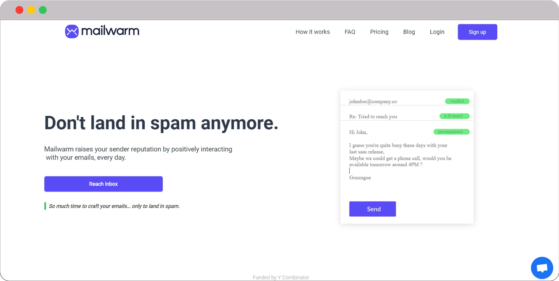 Mailwarm Email Warm Up Tool