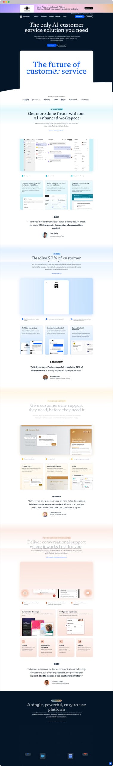 Customer-logos-on-Intercom-website