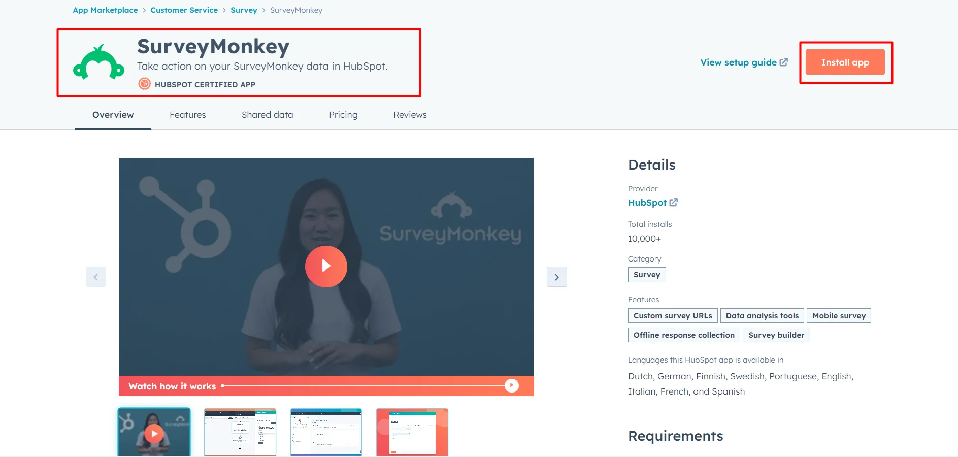 install-surveymonkey-hubspot-surveymonkey-integration